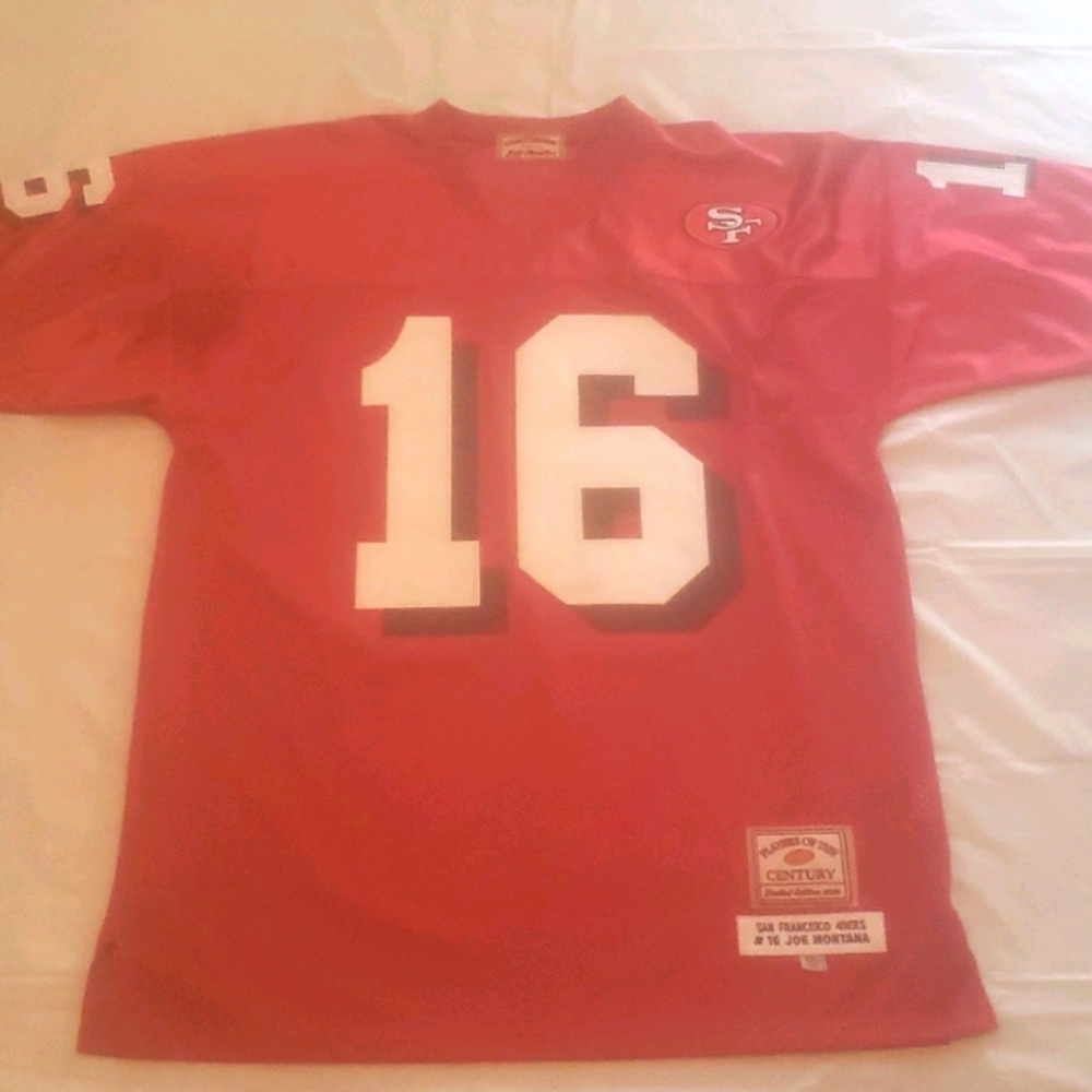 Joe Montana Stitched NFL Throwback Jersey